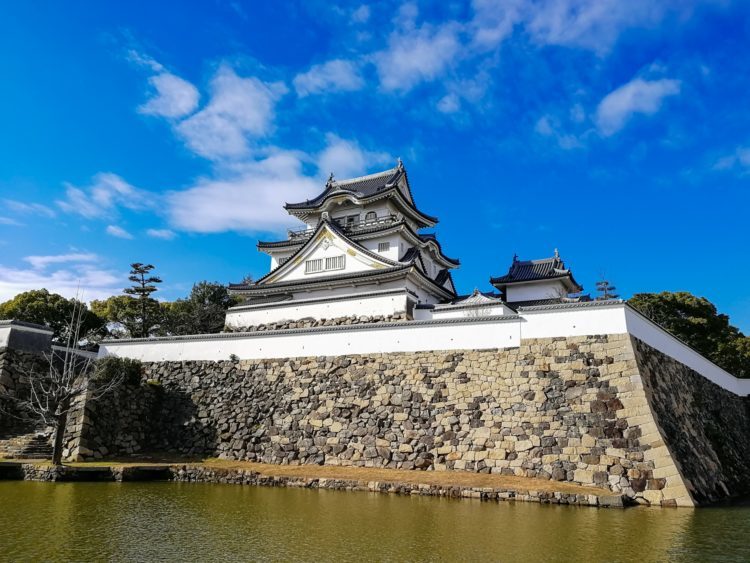 A photo of Kishiwada castle
