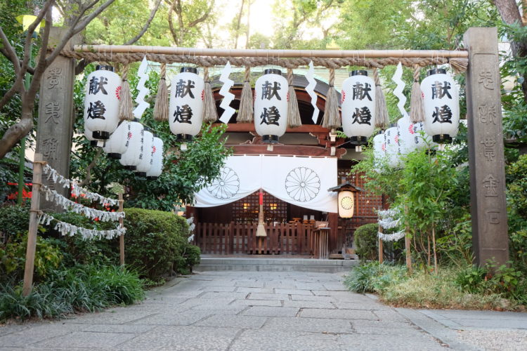 A photo of Horikoshi Shrine