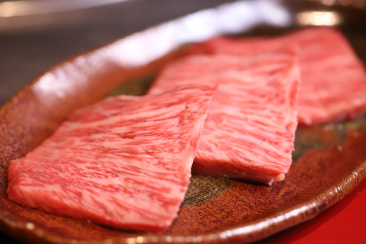 Picture of Wagyu beef lean meat 