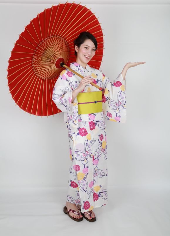 Take a photo with your kimono