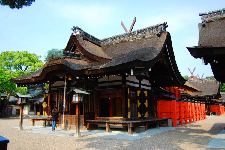 A photo of Sumiyoshi-Taisha Shrine
