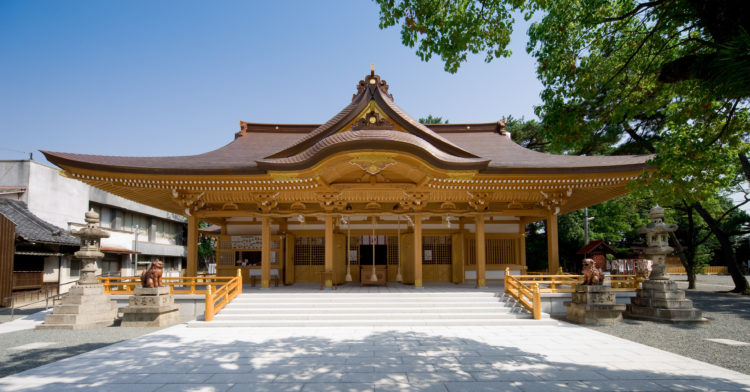 岸城神社の写真