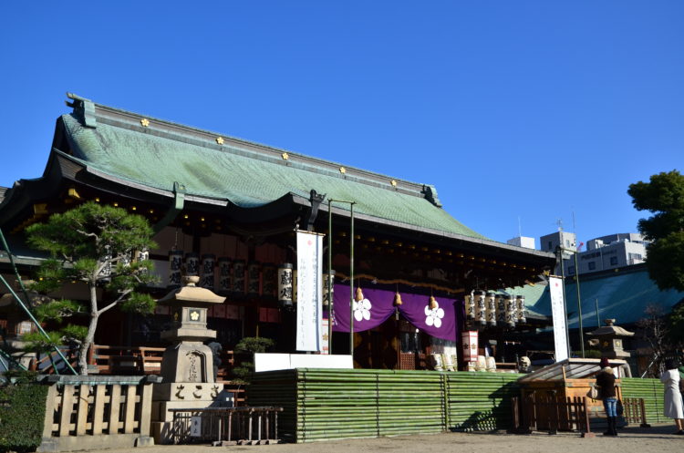 오사카 텐만구 모습