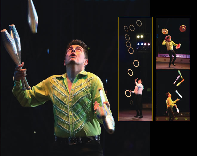 Picture of juggling