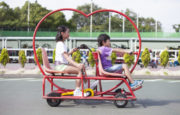 【大阪でサイクリング♪】変わった形の自転車が80種類以上楽しめる”関西サイクルスポーツセンター”