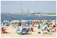 タルイサザンビーチ　海開き